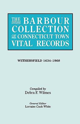 Barbour Collection of Connecticut Town Vital Re... 0806317035 Book Cover