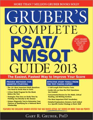 Gruber's Complete PSAT/NMSQT Guide 2013 140226495X Book Cover