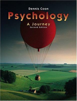 Psychology: A Journey (with Practice Exams and ... 0534632645 Book Cover