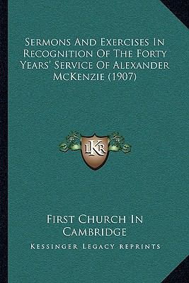 Sermons And Exercises In Recognition Of The For... 1167182928 Book Cover