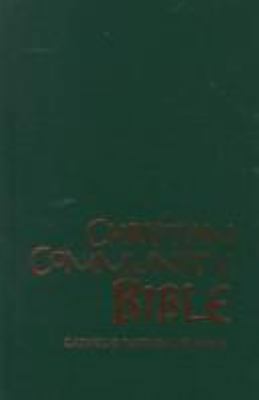 Christian Community Bible: Translated, Presente... 0892438169 Book Cover