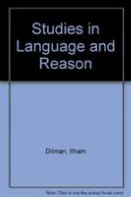 Studies in Language and Reason 0389202290 Book Cover
