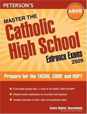 Peterson's Master the Catholic High School Entr... 0768926009 Book Cover