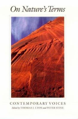 On Nature's Terms: Contemporary Voices 0890965226 Book Cover