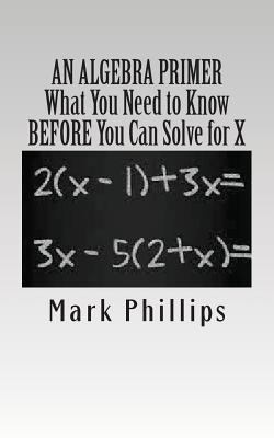 An Algebra Primer: What You Need to Know BEFORE... 0985050144 Book Cover