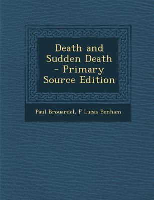 Death and Sudden Death 1287742475 Book Cover