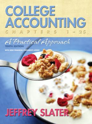 College Accounting, Chapters 1-25: A Practical ... 0132286386 Book Cover