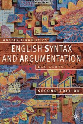 English Syntax and Argumentation 0333949862 Book Cover