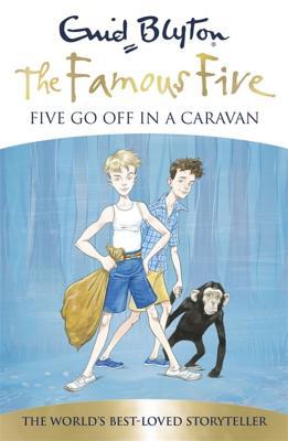 Five Go Off in a Caravan 1444908693 Book Cover