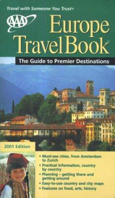 AAA 2001 Europe Travelbook: The Guide to Premie... 1562513818 Book Cover