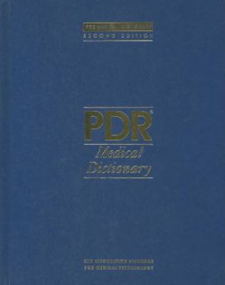 PDR Medical Dictionary 1563633388 Book Cover