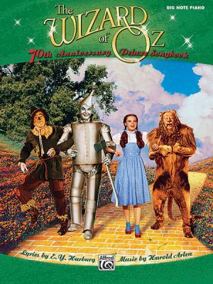 The Wizard of Oz Big Note Piano Deluxe Songbook 0739065211 Book Cover