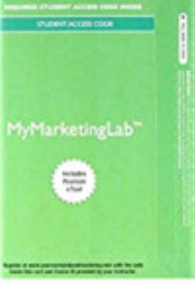 2017 Mylab Marketing with Pearson Etext -- Acce... 0134793951 Book Cover