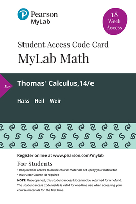 Mylab Math with Pearson Etext -- 18 Week Standa... 0135901448 Book Cover