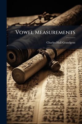 Vowel Measurements 1286073472 Book Cover