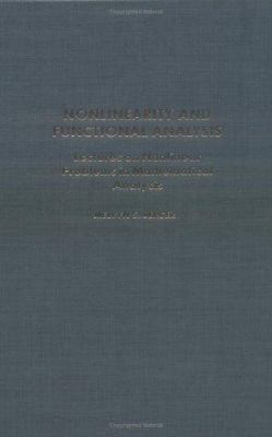 Nonlinearity & Functional Analysis: Lectures on... 0120903504 Book Cover