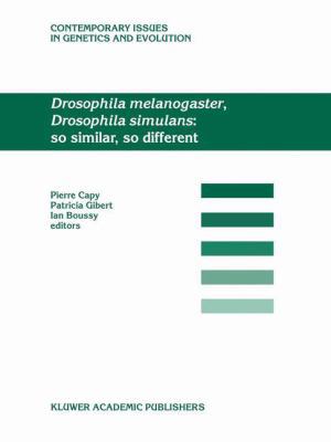 Drosophila Melanogaster, Drosophila Simulans: S... 9401037558 Book Cover