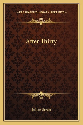 After Thirty 1163716057 Book Cover