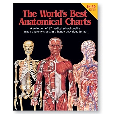 The World's Best Anatomical Charts 0960373055 Book Cover