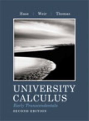 University Calculus: Early Transcendentals (2nd... 0321717392 Book Cover