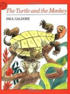 The Turtle and the Monkey (Paul Galdone Nursery... 0395544254 Book Cover