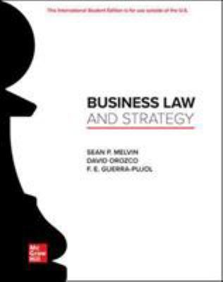 Business Law and Strategy 1260547809 Book Cover