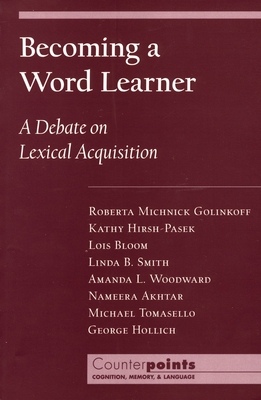 Becoming a Word Learner 0195130324 Book Cover