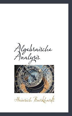 Algebraische Analysis 1110151160 Book Cover