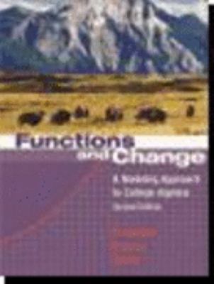 Functions And Change: A Modeling Approach To Co... 0618219560 Book Cover