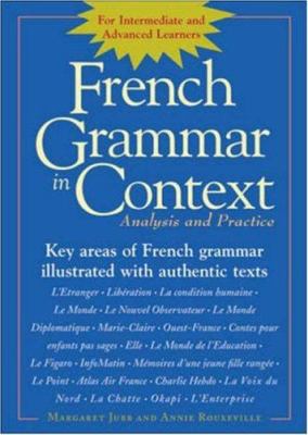 French Grammar in Context 0844222399 Book Cover