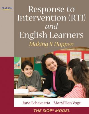 Response to Intervention (RTI) and English Lear... 0137048904 Book Cover