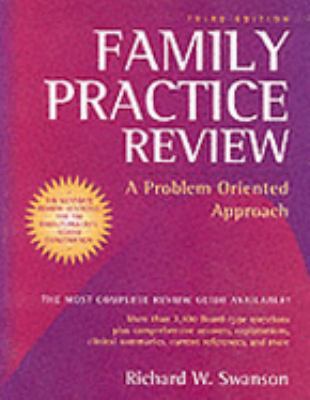 Family Practice Review: A Problem Oriented Appr... 081518624X Book Cover