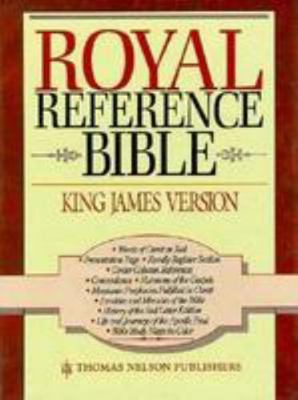 Holy Bible: Royal Reference, King James Version... 0840706677 Book Cover