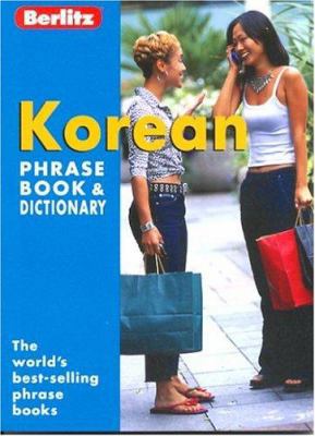 Berlitz Korean Phrase Book 2831562686 Book Cover