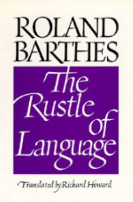 The Rustle of Language 0520066294 Book Cover