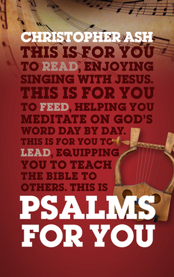 Psalms for You: How to Pray, How to Feel and Ho... 1784984167 Book Cover