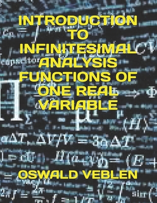 Introduction to Infinitesimal Analysis Function... 1688371281 Book Cover