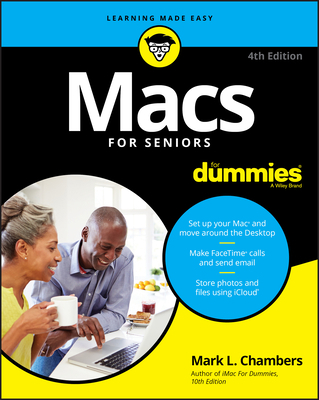 Macs for Seniors for Dummies 1119607825 Book Cover