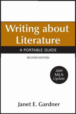 Writing about Literature with 2009 MLA Update: ... 0312607571 Book Cover