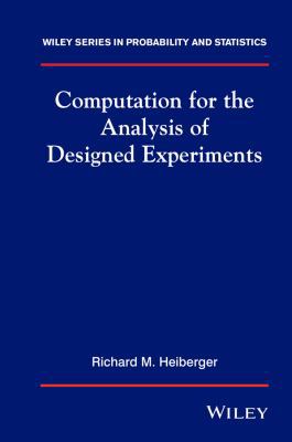 Computation Analysis Designed Experiment 0471827355 Book Cover