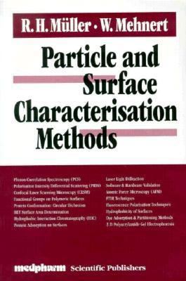 Particle and Surface Characterisation Methods 3887630572 Book Cover
