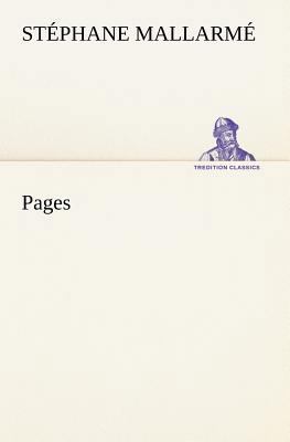 Pages [French] 3849126269 Book Cover
