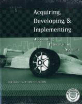 Accounting Information Systems 0324227183 Book Cover