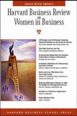 Harvard Business Review on Women in Business 1591397170 Book Cover
