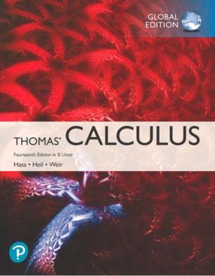 Thomas' Calculus in SI Units 1292253223 Book Cover