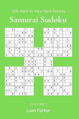 Samurai Sudoku - 200 Hard to Very Hard Puzzles ... 1074151593 Book Cover
