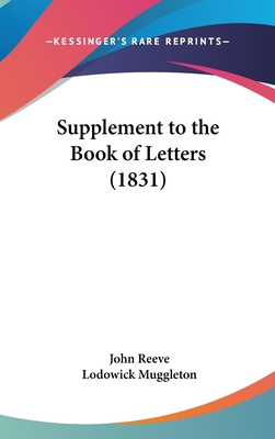 Supplement to the Book of Letters (1831) 1161692150 Book Cover