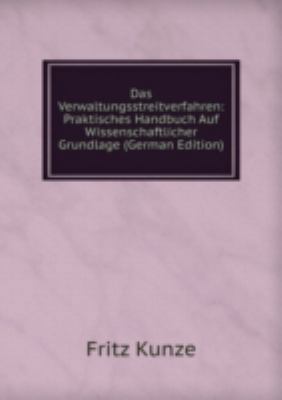 Das Verwaltungsstreitverfahren Praktisc [German] 5876710431 Book Cover