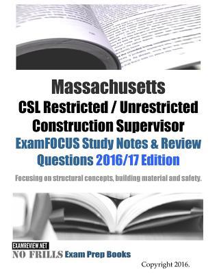 Massachusetts CSL Restricted / Unrestricted Con... 1530079039 Book Cover