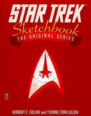 The Star Trek Sketchbook 0671002198 Book Cover